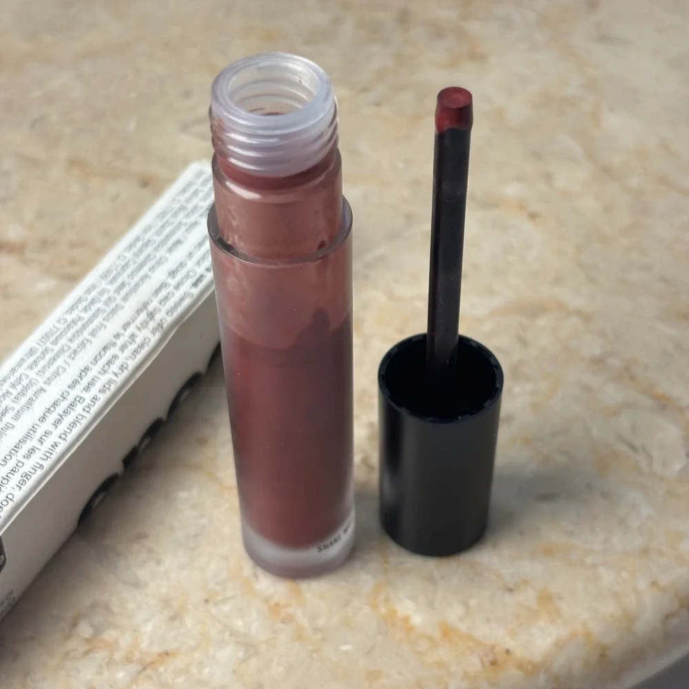 Kosas 10 Second Eyeshadow 6ml‎ Fahrenheit Burgundy Liquid DAMAGE